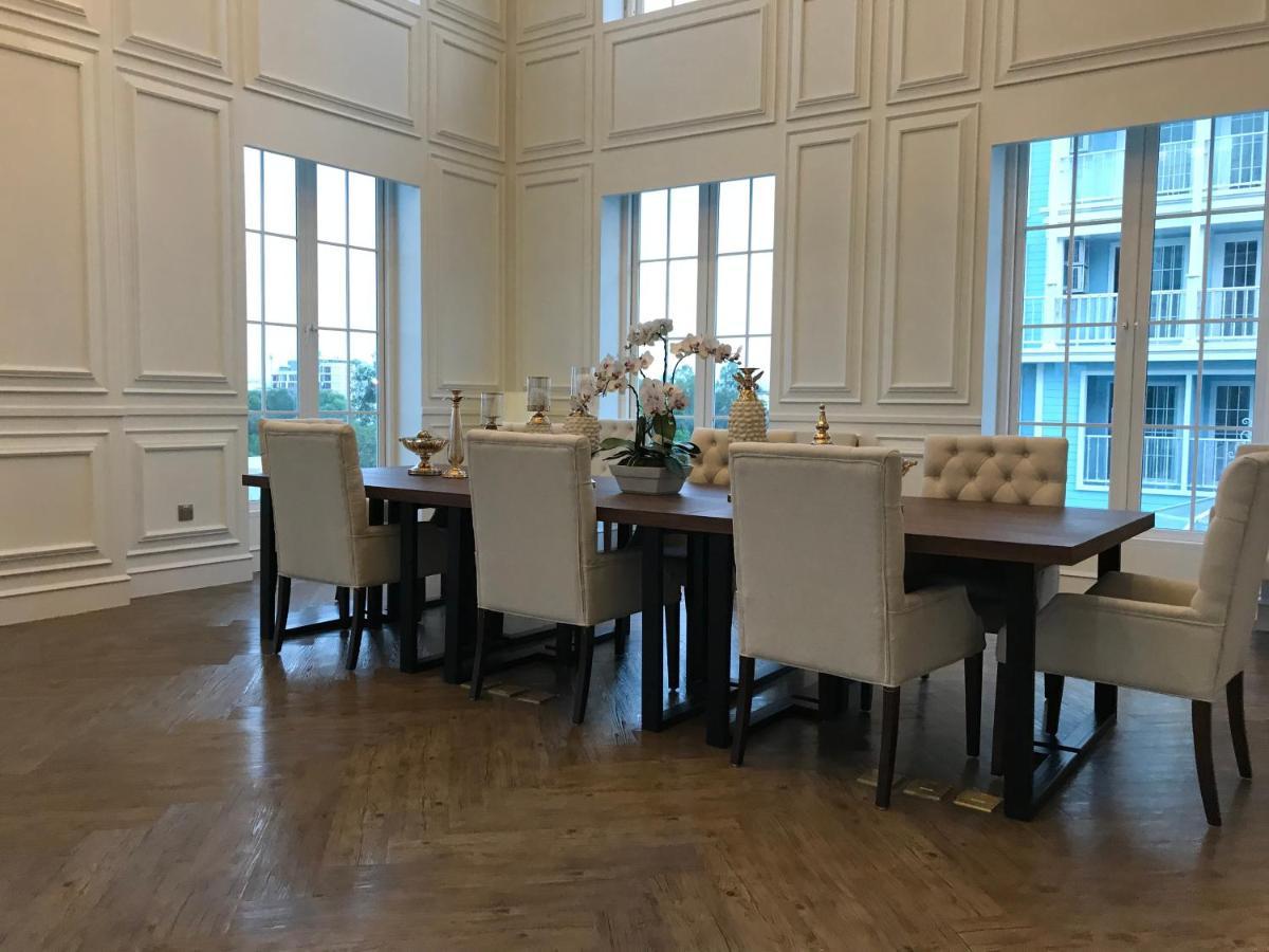 Grand Florida芭提雅带免费游泳池温泉和健身房和办公区水上花园公寓e208 Na Chom Thian Bagian luar foto