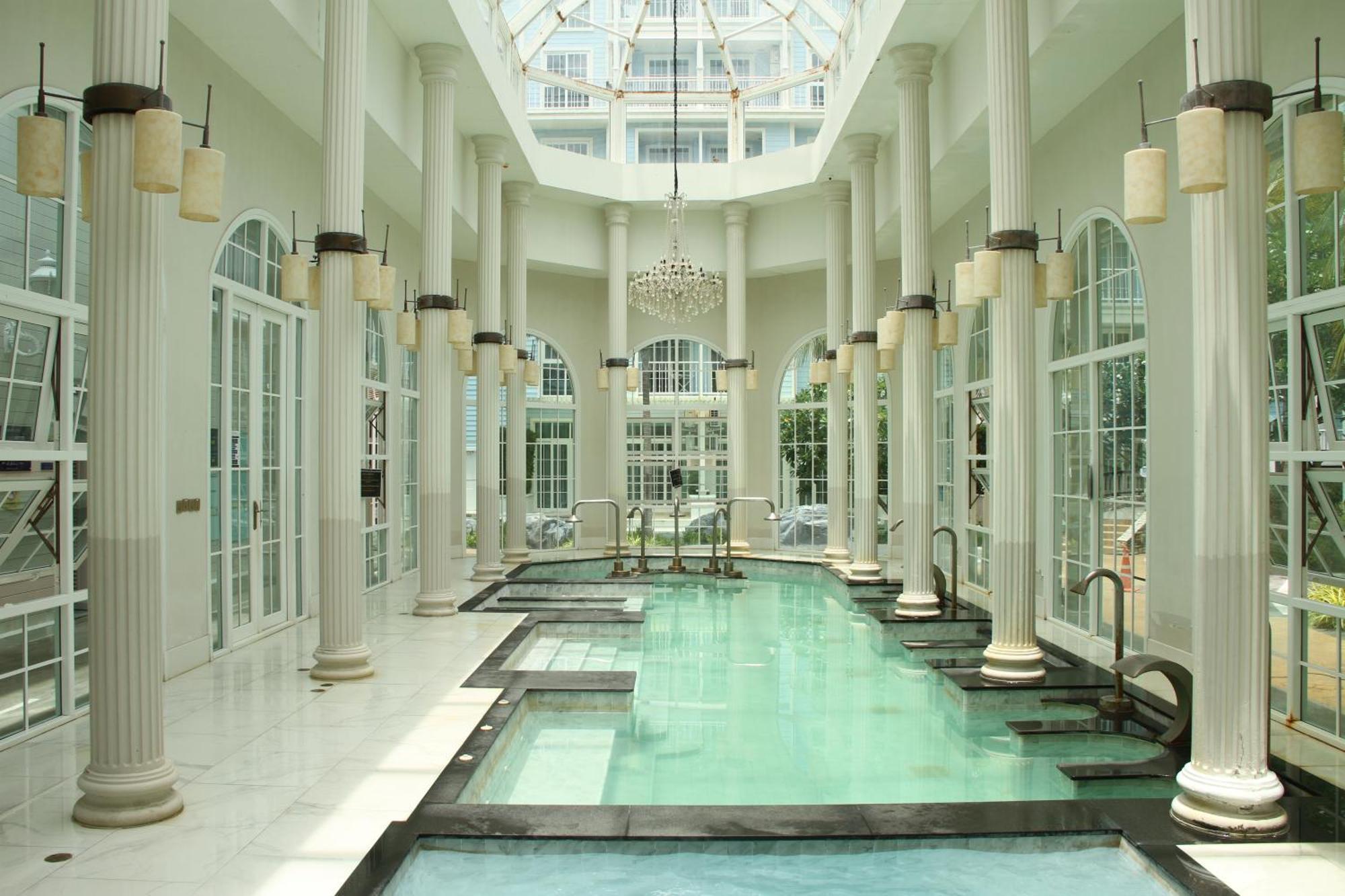Grand Florida芭提雅带免费游泳池温泉和健身房和办公区水上花园公寓e208 Na Chom Thian Bagian luar foto